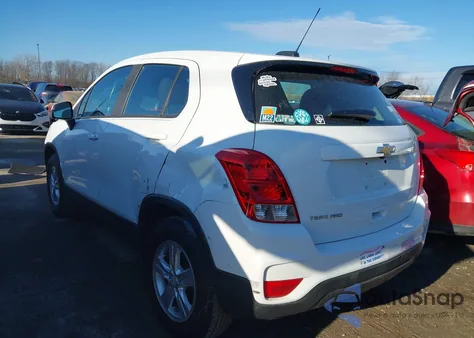 2018 Chevrolet Trax Ls from USA, damaged, VIN KL7CJNSB3JB624691